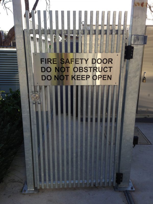 Pedestrian Gate 7