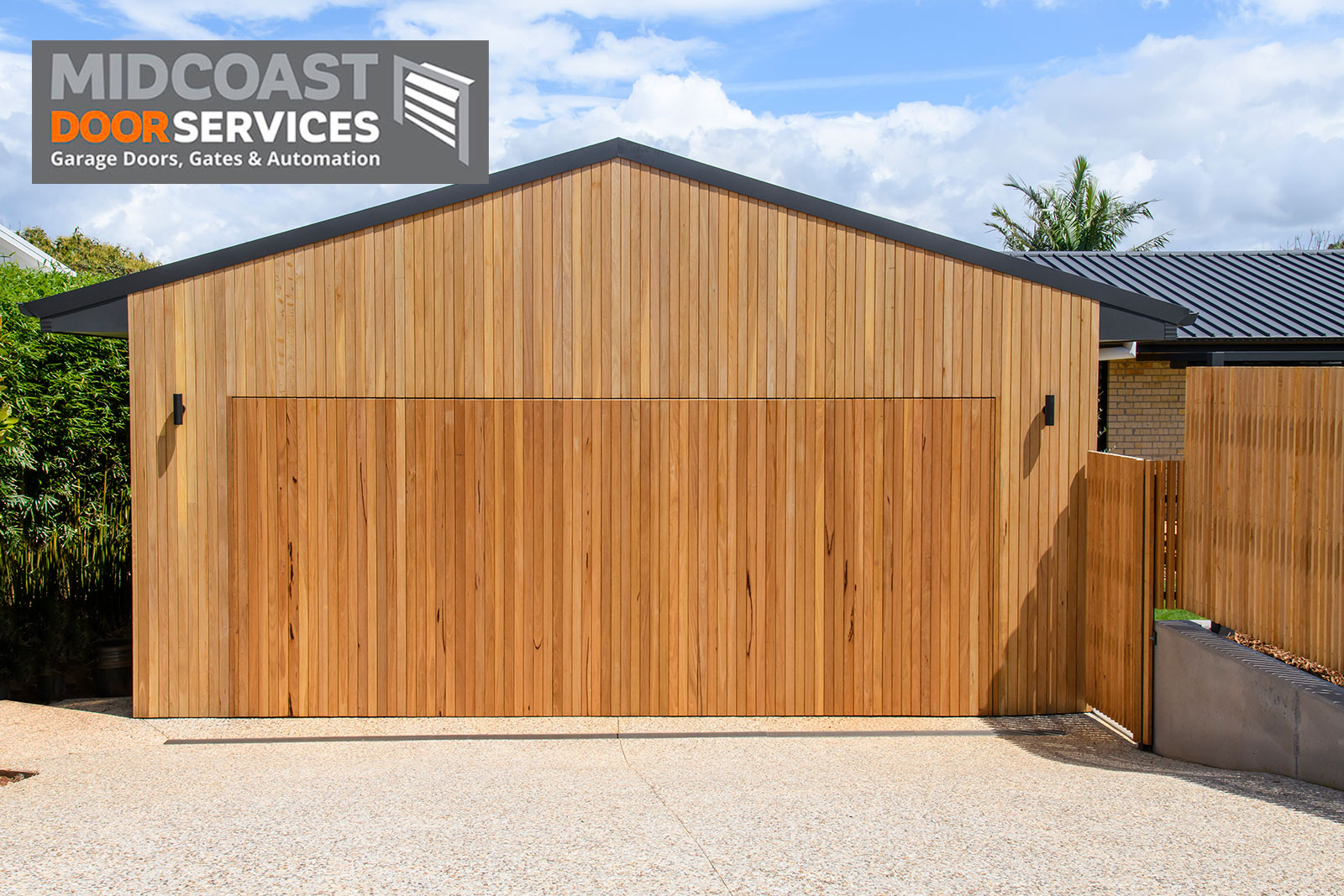 Custommade tilt garage doors Port Macquarie by Mid Coast Door Services Mid Coast Door