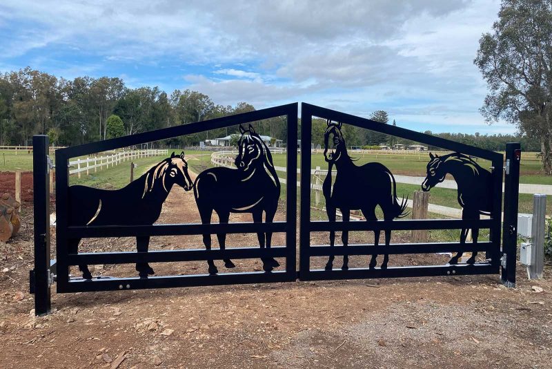Custom Gates by Mid Coast Door Services Port Macquarie